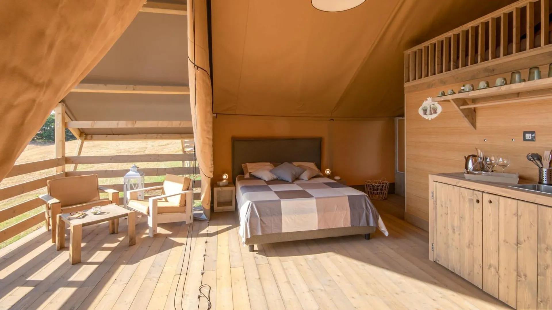 Holiday Home Glampingtent Minerva By Interhome Riparbella 0*,