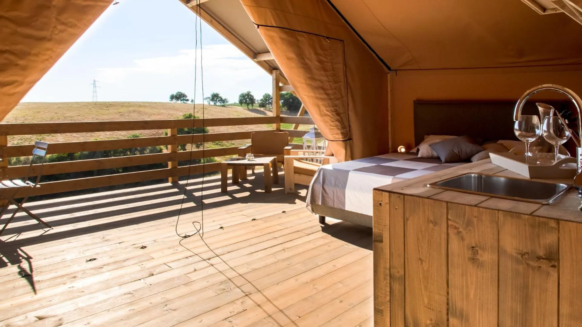 Holiday Home Glampingtent Minerva By Interhome Riparbella
